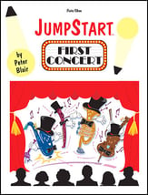 JumpStart First Concert Flute band method book cover